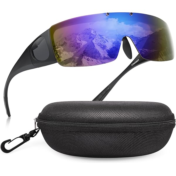 スポーツ用オーバーサイズサングラス グリーン/パープル オークリー