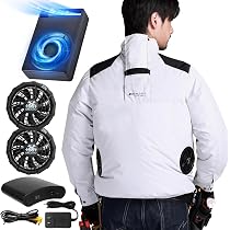冷風機搭載 32V超高出力 体感-20℃空調作業服 20000mAh XL Amazon.co.jp: [MIDIAN] ペルチェ素子 空調作業服 ペルチェ 冷却服