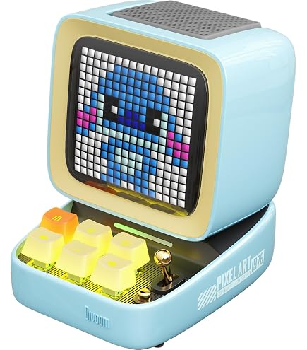 Amazon.co.jp: DIVOOM DITOO PLUS (ブルー) ポータブルスピーカー
