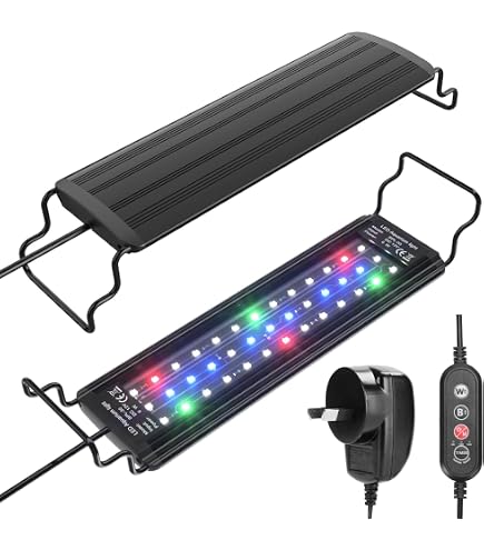 Live Fish 15 Inch Submersible Aquarium Light - 24/7 Cycle LED With ...