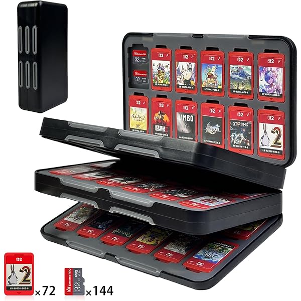 Amazon.co.jp: MoKo 72 ゲームカードケース Nintendo Switch OLED 2021