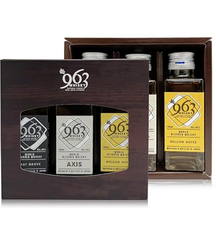 Amazon.co.jp: 963 アクシス ブレンデッドウイスキー 46% 700ml 国産