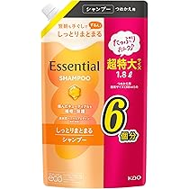 Amazon | 花王(Kao) エッセンシャル しっとりまとまる シャンプー