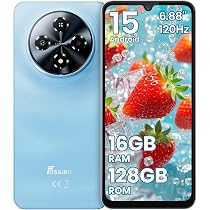 Amazon | FOSSiBOT S5 SIMフリー スマホ 本体 16GB RAM+128GB ROM 最大