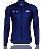 Amazon | [ Morethan ] サイクルジャージ 裏起毛 (長袖/秋 冬/S/グレー