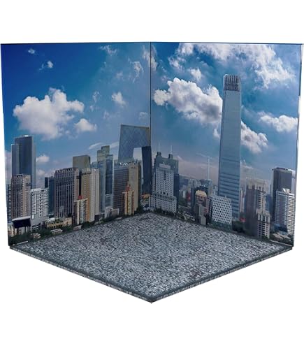 模型・プラモデル 1/12 ジオラマ 2階建て建物｜分離式・アメコミ風