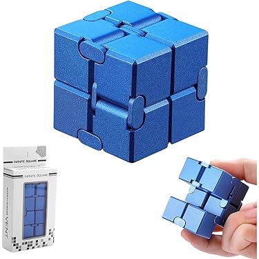 フィジェットトイ Amazon | フィジェットキューブ【4ピース】 fidget cube