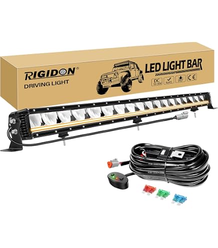Amazon.co.jp: LED ライトバー 21インチ(540mm) 100W 狭角15度ハイパー