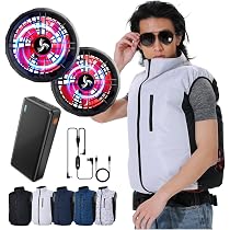 Amazon | [TREKOR] 2026夏最新 空調作業服 ファン付きベスト ファン