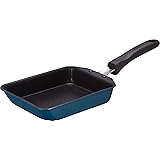 Thermos KFD-013E NVY Egg Frying Pan, 5.1 inches (13 cm), For Gas Fire, Durable Coat, Lightweight Model, Navy