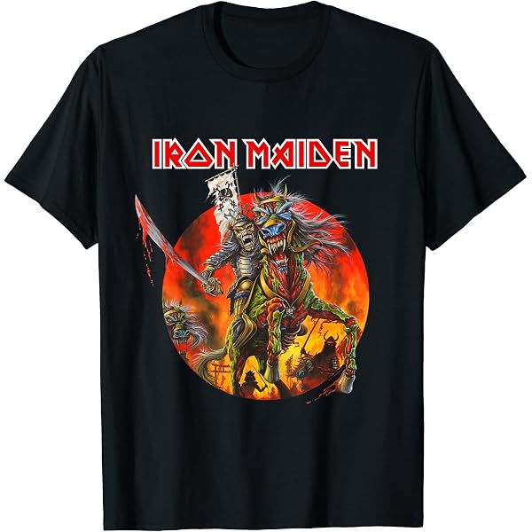 Amazon | Iron Maiden Japan Version 4 長袖Tシャツ | Tシャツ