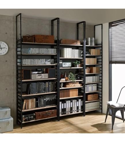 Amazon｜ディノス 本棚 ラック シェルフ コミックラック たっぷり収納