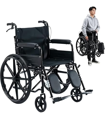 Amazon | SCHGKOY 車椅子 軽量 機内持ち込み 防水生地 自走式 自立可能