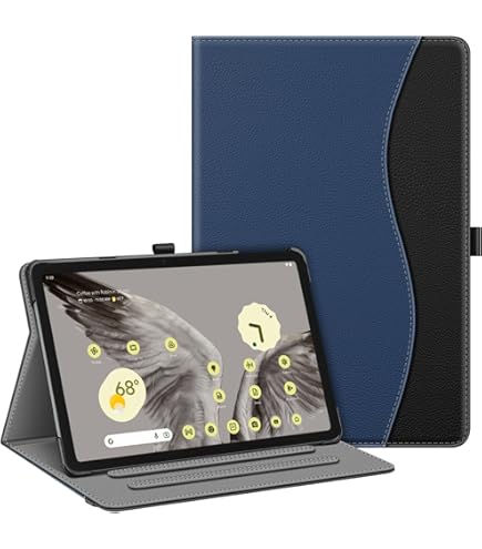 Speck Google Pixel Tablet Case Stand 2023 - Black White MagFolio
