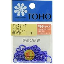 TOHO 特小ビーズ 10束入り 糸通しビーズ 外径約1.5mm No.177 100m入り Amazon | TOHO 特小ビーズ 10束入り 糸通しビーズ 外径約1.5mm
