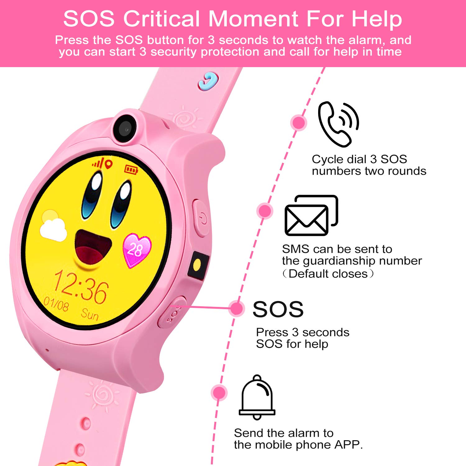 kids phone watch instruction
