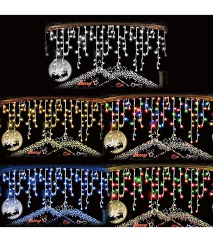 Amazon.co.jp: [HENSIMO] ツララ LED イルミネーション 432球 プロ施工