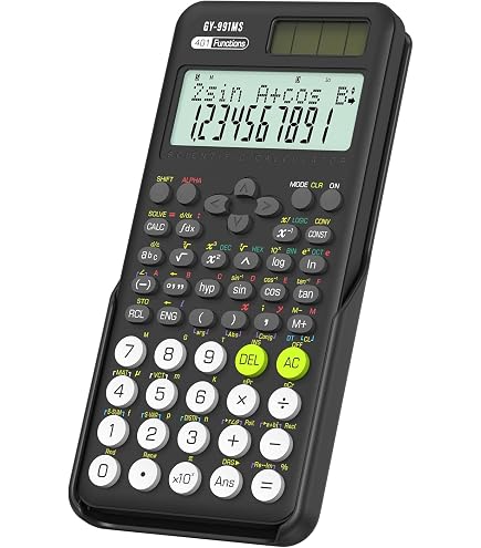 Amazon | カシオ 関数電卓 数学自然表示 369関数 10桁 FX-573ES-N