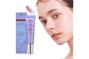 Color Changing CC Cream with SPF 25,For Light Coverage, Even Skin Tones and Natural Makeup (Purple, 15ml)