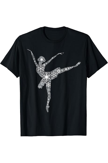 Amazon.co.jp: 雪の結晶 クリスマス - バレエダンス バレリーナ T 