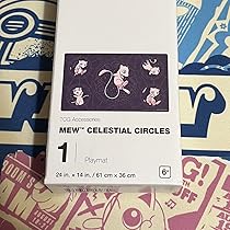 Mew Celestial Circles プレイマット e298f5c2bbee910333c39f6c3b568d