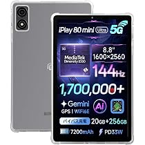 Amazon.co.jp: 【世界初の5G通信ミニタブレット】ALLDOCUBE iPlay 80