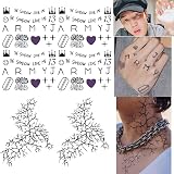 Amazon Co Jp 防弾少年団 Bts タトゥーシール ステッカー V 周辺 グッズ 韓国 贈り物 防水 顔用 腕 長持ち 防水 刺青シール 簡単に貼る 仮装 人気韓流グッズ 応援グッズ 人気 祝い プレゼント タトゥー 長持ち入れ墨 仮装小道具 淫紋 防水シール ダイアリースッテカー