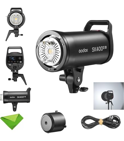 Amazon | 【Godox正規代理店】Godox SK400II-V 400Ws スタジオストロボ
