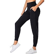 Oalka Women's Joggers High Waist Yoga 