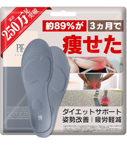 Pitsole インソールダイエット中敷　S グリーン　3足 Amazon | [正規品保証] ピットソール 中敷き 姿勢サポート 姿勢
