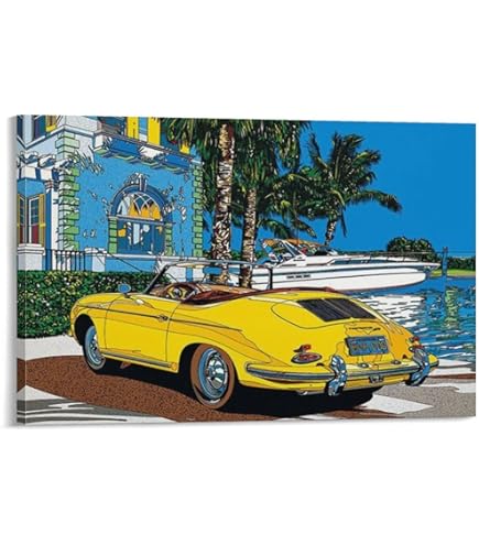 Amazon.co.jp: 鈴木英人◇【コートダジュールの小高い丘】◇アート