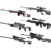 Amazon | UnoDosTres 1/6スケール スナイパーライフル プラモデル 6