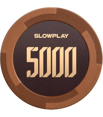 Amazon | SLOWPLAY Godel セラミックポーカーチップ 10g/39mm 50枚