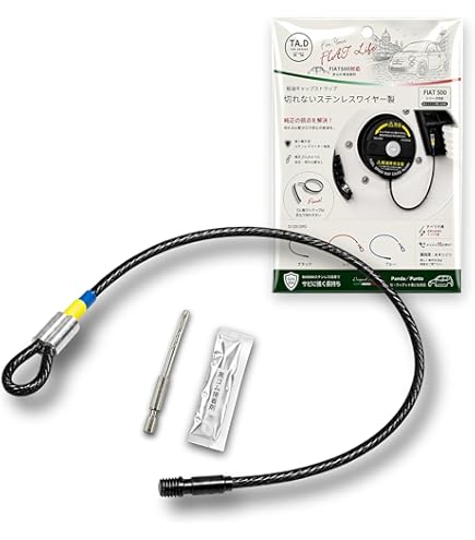 Amazon | アルファロメオシリーズ 給油キャップ ストラップの交換部品