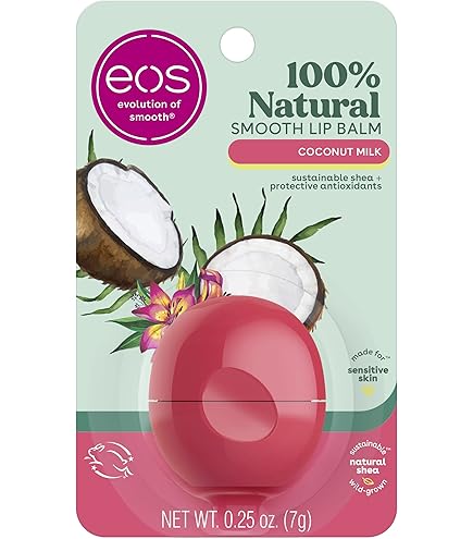 Amazon.co.jp: EOS ナチュラル オーガニック リップバーム Lip Balm 9