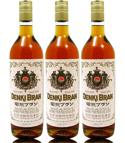 DENKI BRAN ブランデー 2本 Amazon.co.jp: 電気ブラン720ml 40°2本セット : 食品・飲料・お酒