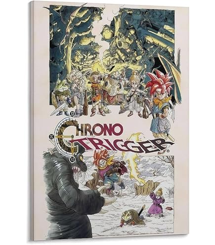Amazon.co.jp: クロノ・トリガー アートパネル ポスター キャンバス