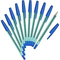 Amazon | ゼブラ 油性ボールペン ラバー80 青 10本 B-R-8000-BL | 油性