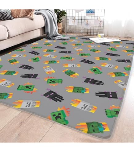 マイクラ　ルームマット　絨毯 Amazon｜マイクラ カーペットフロアマット ラグ ラグマット 低