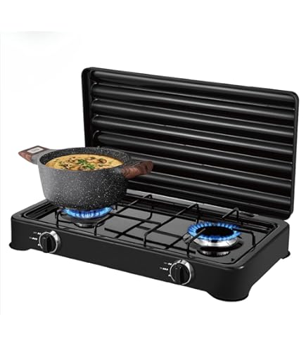 Amazon | Ornatego 6500Wの強火力でアウトドア料理を革新。カセット&LP