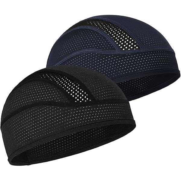 CENSGO Cooling Skull Cap - Cycling & Motorcycle Helmet Liner For Men & Women - Breathable Moisture-Wicking Hard Hat Liner Cap