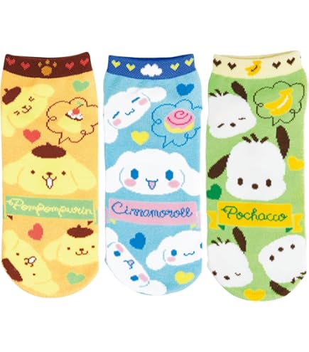 Amazon.co.jp: ポムポムプリン[子供用靴下]キッズソックス/カップ