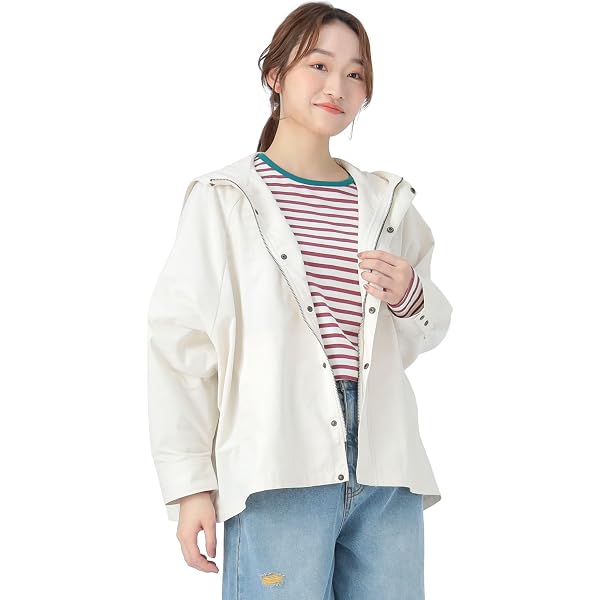 Amazon | [ビームスハート] ブルゾン フーディー ライト ブルゾン 