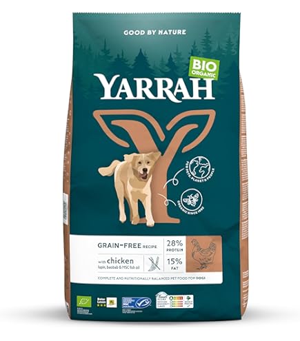 Amazon.co.jp: YARRAH（ヤラー）オーガニックドッグフードチキン 10kg