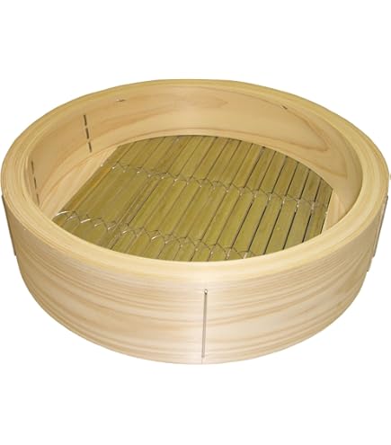 Amazon｜カンダ 桧中華セイロ 蓋 33cm 046059｜蒸し器・せいろ