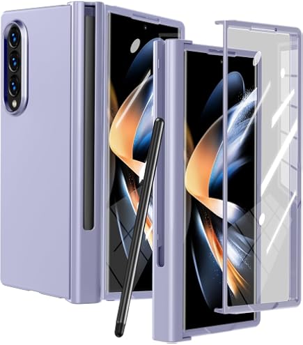 Amazon.co.jp: WOYSOBA 適合 Galaxy Z Fold4 用ケース Sペン収納 ペン