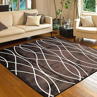 MORITA 電気カーペット3畳 ホットカバー付 セット販売 ブラウン ごろ寝マット 90×180cm ホットカーペット 洗える フランネル