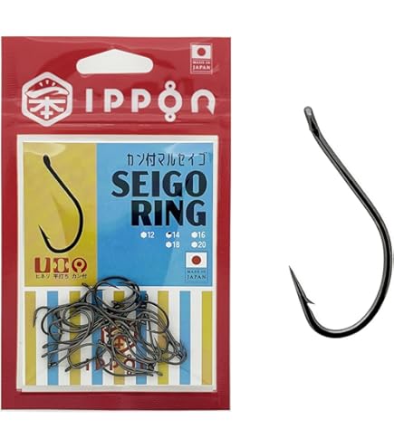 Amazon | IPPON (一本) ケン付丸セイゴ 15号 ニッケルコート 44本入 3