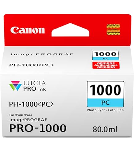 Canonプリンター　PRO-1000 用インク PFI-1000 15個 Canon PFI-1000 Magenta 80 ml for Pro-1000 | staples.ca