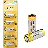 LiCB 5本セット 23A 12V アルカリ電池【MS21、23AE、23A、A23、V23GA、MN21、LRV8-1BP、181A、3LR50互換】